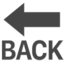 Apple BACK ARROW
