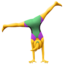 Apple WOMAN CARTWHEELING